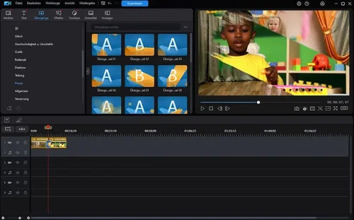 PowerDirector - Coole Video-Übergänge